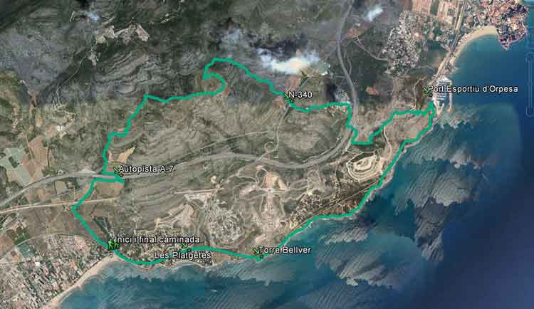 Clic per tornar a la caminada