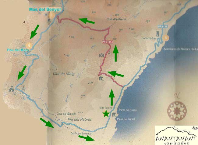 Clic per tornar a la caminada