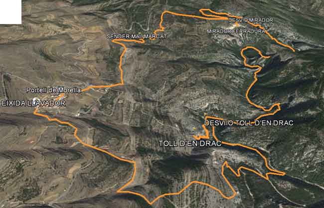 Clic per tornar a la caminada